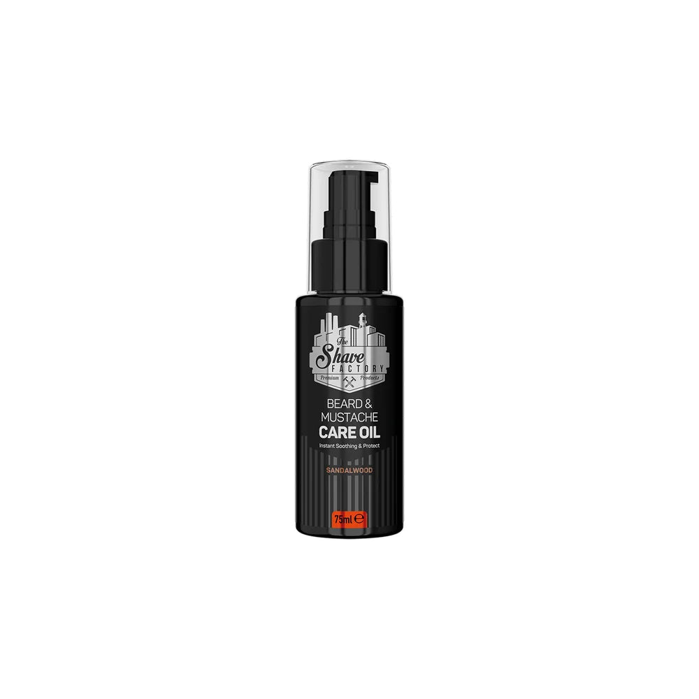 THE SHAVE FACTORY BEARD& MUSTACHE CARE OIL 75ml