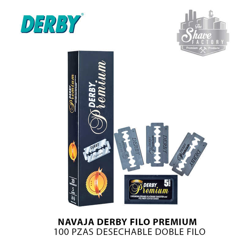 Navaja Derby Doble Filo Premium