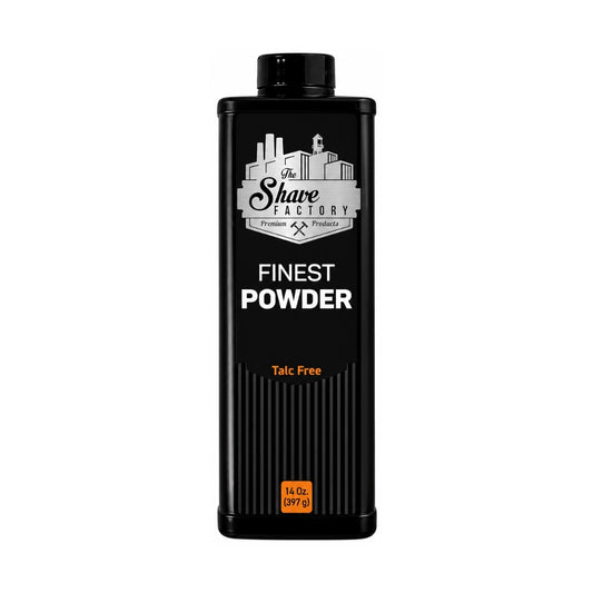 THE SHAVE FACTORY TALCO PARA LIMPIEZA 14OZ (400ML)