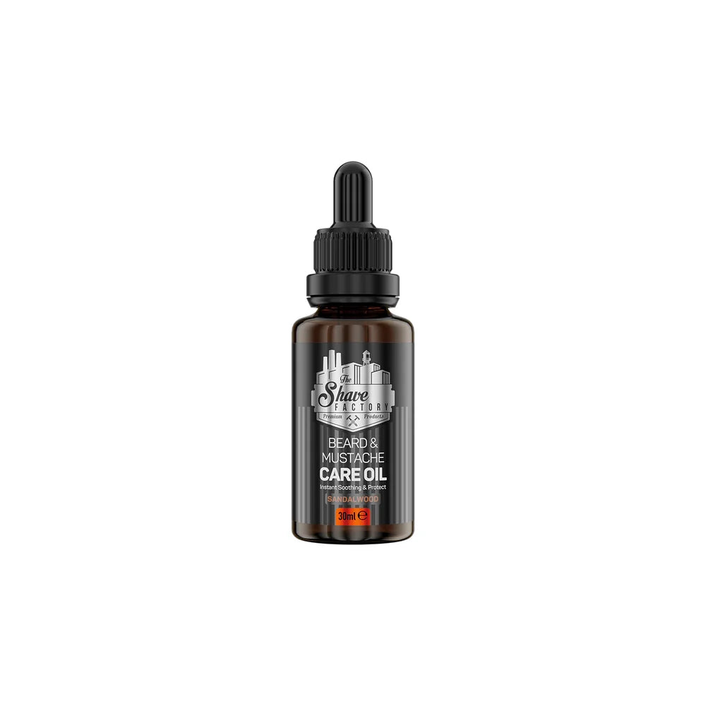 THE SHAVE FACTORY BEARD& MUSTACHE CARE OIL 30ml