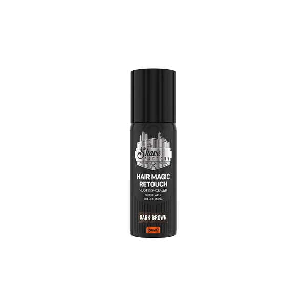 SPRAY PARA RETOQUE COLOR CASTAÑO OBSCURO SHAVE FACTORY