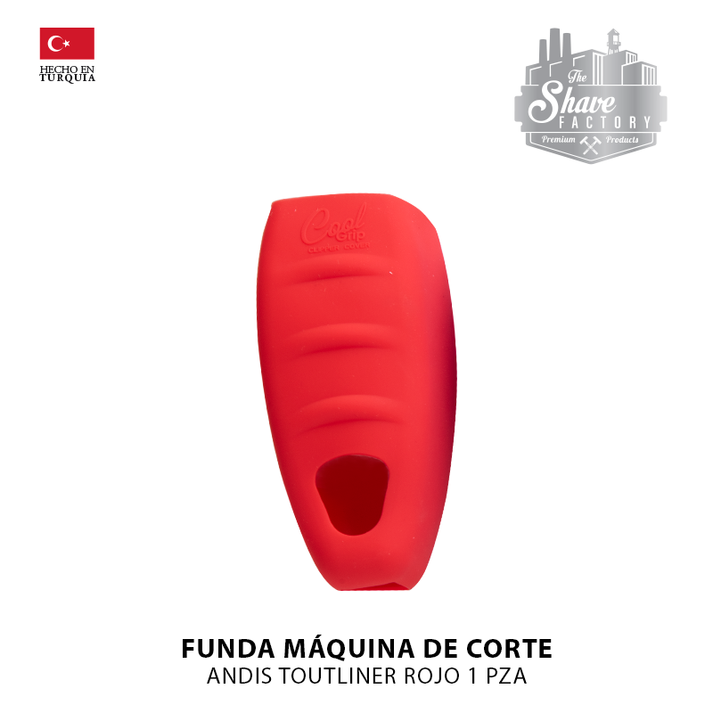 Funda Para Maquina De Corte Modelo Andis Toutliner Rojo