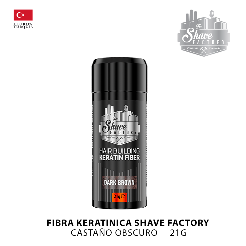 Fibra Keratinica Castaño Obscuro