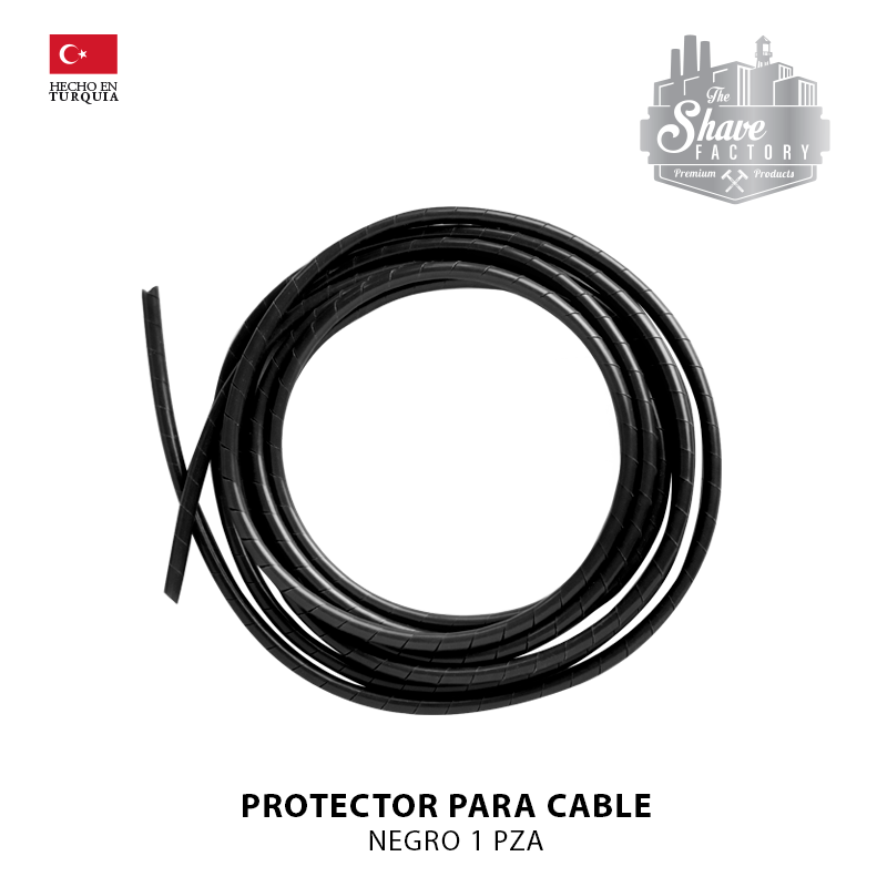 Protector Para Cable Negro