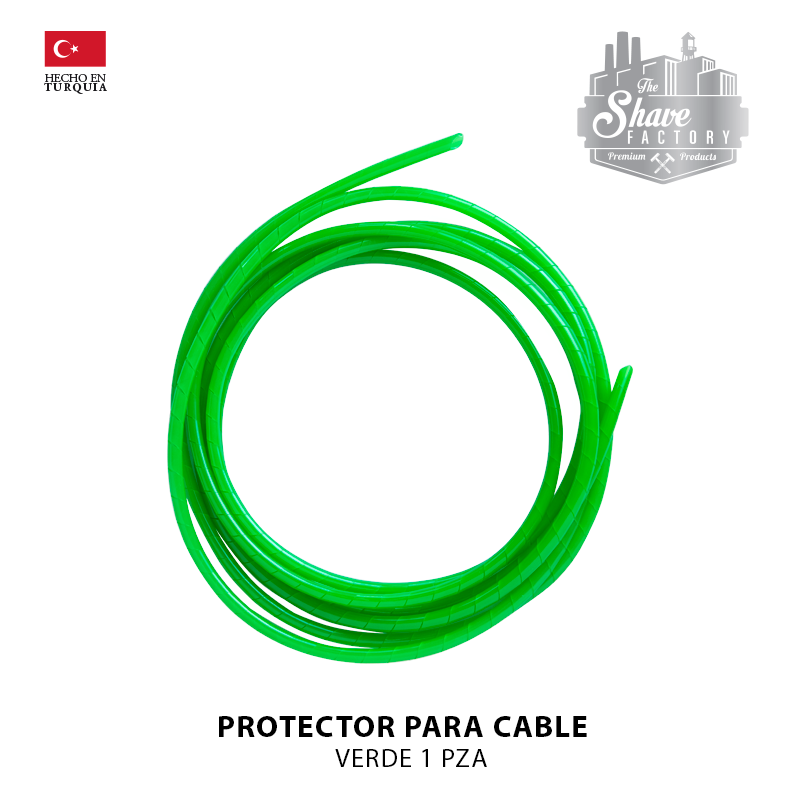 Protector Para Cable Verde