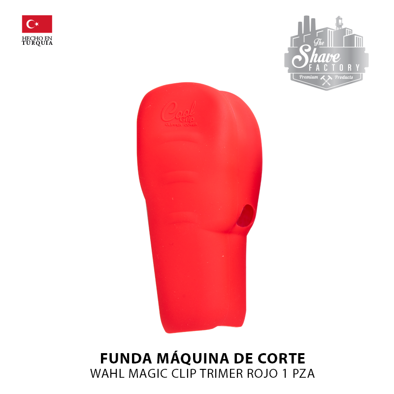 Funda Para Maquina Wahl Magic Clip Trimmer Rojo